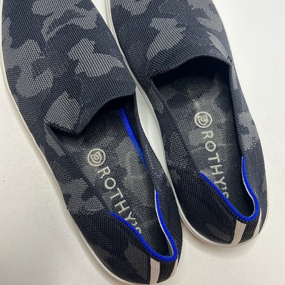 Rothy’s Grey Camo Slip on Washable Sneakers - Picture 5 of 5